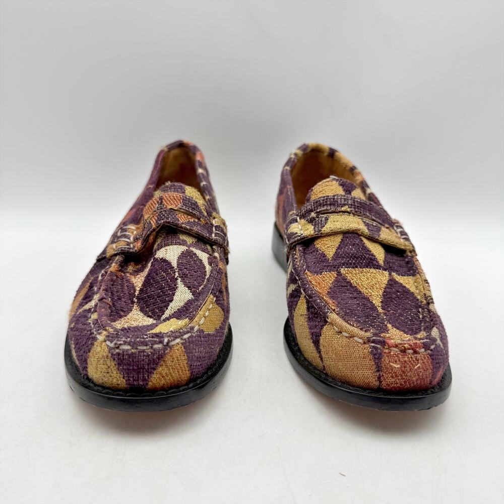 RE/DONE Womens 90s Pop-Print Loafers EU 35 US 5 Multi-color EUC - Picture 6 of 13